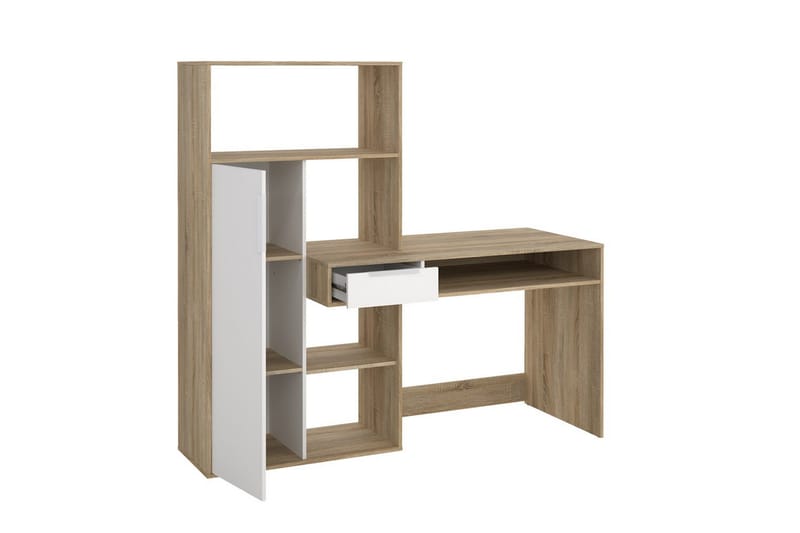 Taketo Skrivbord 60x163 cm - Vit - Möbler - Bord & matgrupp - Kontorsbord - Skrivbord