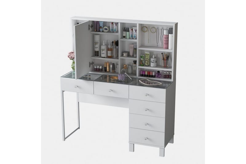 Talros Sminkbord 120 cm - Vit - Möbler - Bord & matgrupp - Kontorsbord - Skrivbord
