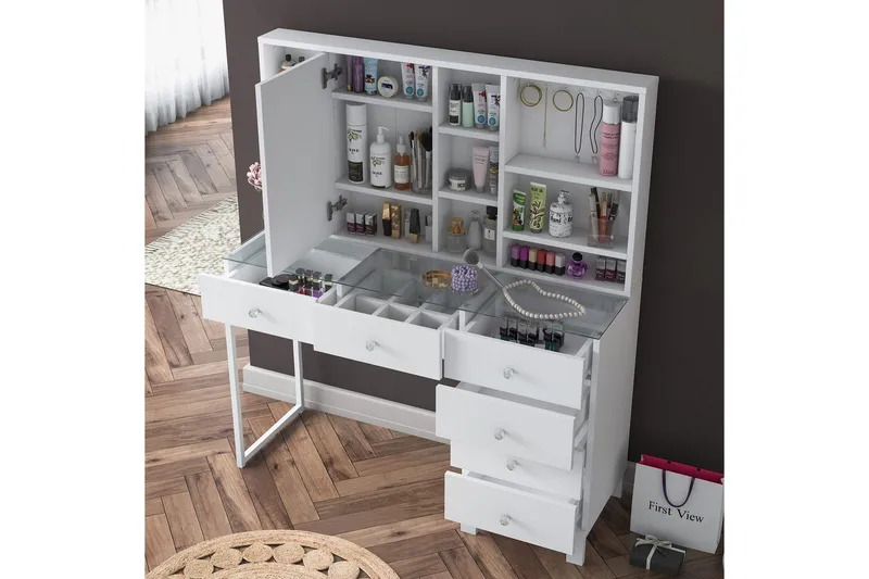 Talros Sminkbord 120 cm - Vit - Möbler - Bord & matgrupp - Kontorsbord - Skrivbord