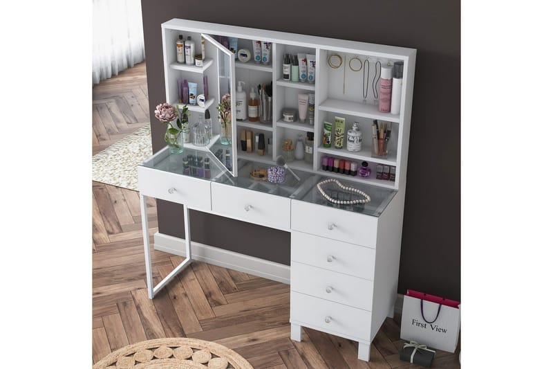 Talros Sminkbord 120 cm - Vit - Möbler - Bord & matgrupp - Kontorsbord - Skrivbord