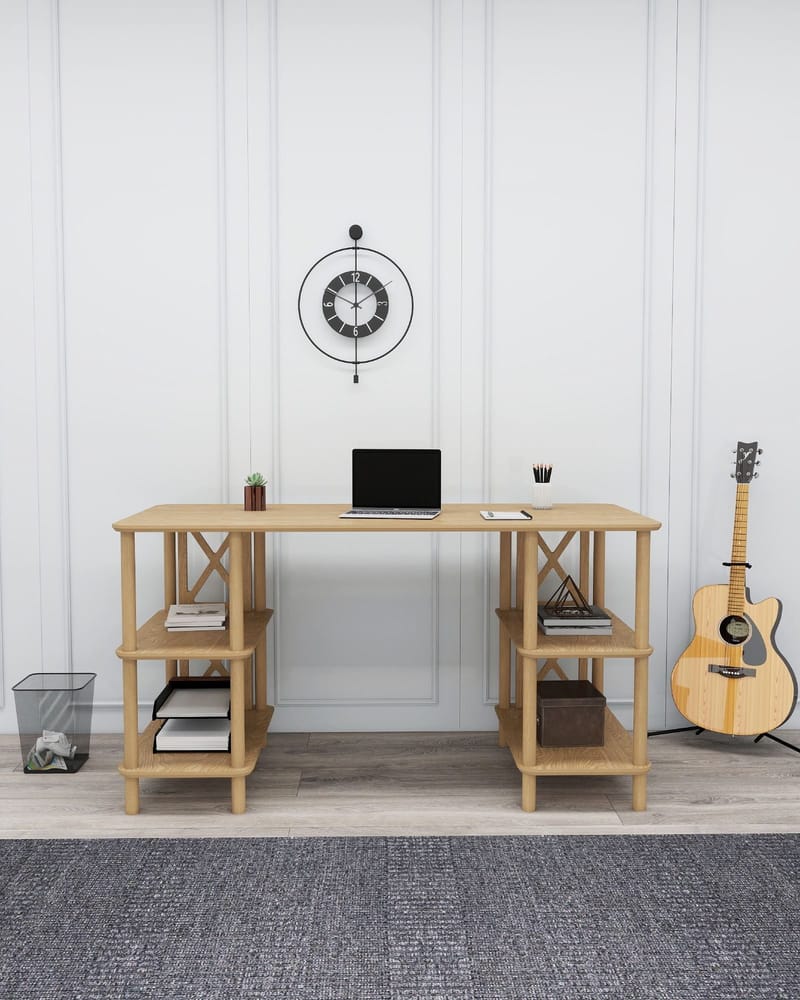 Ticoman Skrivbord 145 cm - Ek - Möbler - Bord & matgrupp - Kontorsbord - Skrivbord