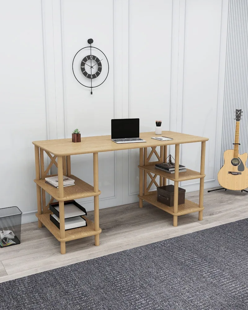 Ticoman Skrivbord 145 cm - Ek - Möbler - Bord & matgrupp - Kontorsbord - Skrivbord