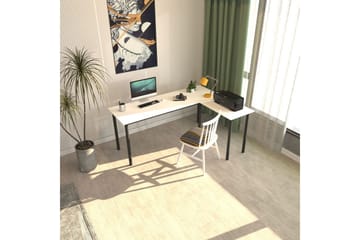 Viva Skrivbord 120x150 cm - Svart/Vit - Möbler - Bord & matgrupp - Kontorsbord - Skrivbord