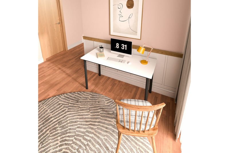 Viva Skrivbord 55x110 cm - Svart/Vit - Möbler - Bord & matgrupp - Kontorsbord - Skrivbord