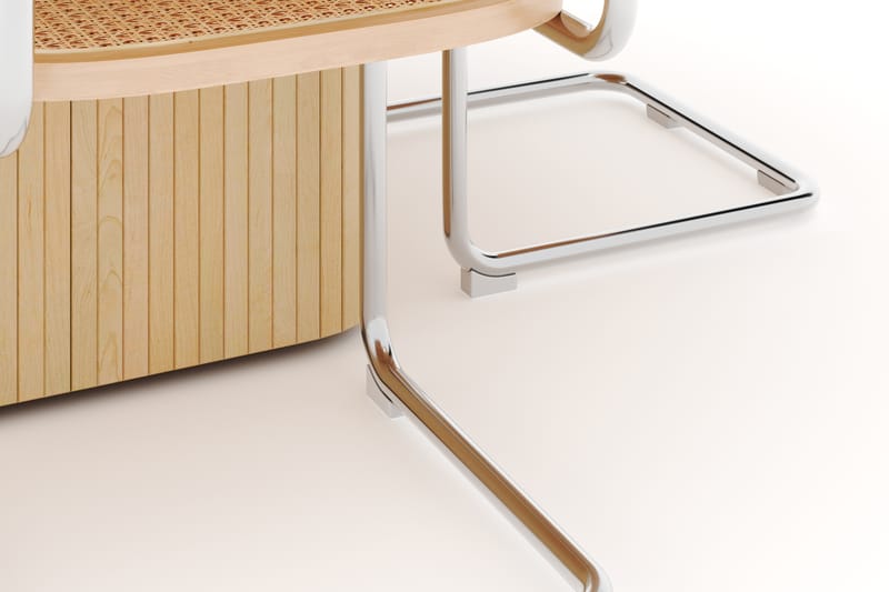 Kopparbo Matbord 140 cm med 4 st Build Matstolar - Vit - Möbler - Bord & matgrupp - Matgrupp