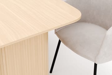 Kopparbo Matbord 180-240 cm Förlängningsbart med 6 Berit Stolar - Vit - Möbler - Bord & matgrupp - Matgrupp