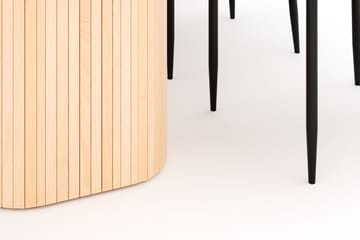 Kopparbo Matbord 200 cm med 6 Sawako Stolar - Natur - Möbler - Bord & matgrupp - Matgrupp