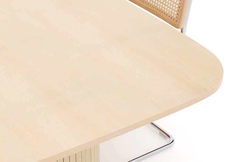 Kopparbo Matbord 240 cm med 4 st Build Matstolar - Vit - Möbler - Bord & matgrupp - Matgrupp