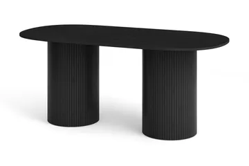 Kopparbo Matbord Oval 180x90 cm Fanér
