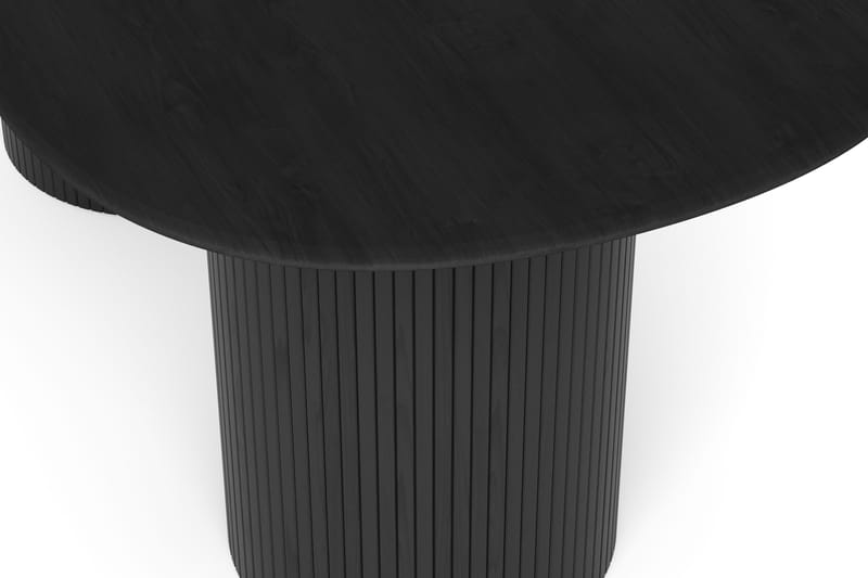 Kopparbo Matbord Oval 180x90 cm Fanér - Svart - Möbler - Bord & matgrupp - Matbord & köksbord