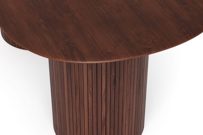 Kopparbo Matbord Oval 180x90 cm Fanér - Valnöt - Möbler - Bord & matgrupp - Matbord & köksbord