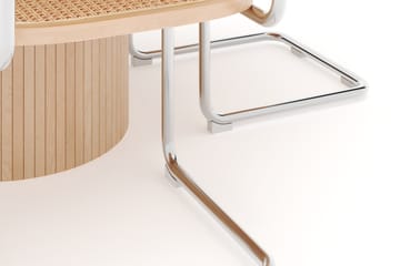 Kopparbo Matbord Runt 130 cm med 4 st Build Matstolar - Beige - Möbler - Bord & matgrupp - Matgrupp