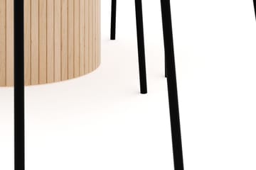 Kopparbo Matgrupp 106 cm Rund Förlängningsbart med 4 Gemmiano Matstolar - Whitewash - Möbler - Bord & matgrupp - Matgrupp