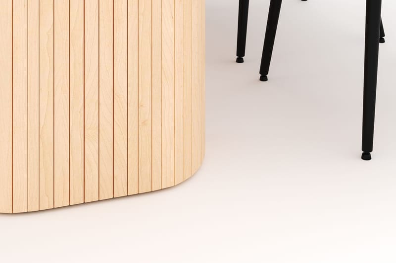 Kopparbo Matgrupp 200x90cm med 6 Alsarp Matstolar - Natural - Möbler - Bord & matgrupp - Matgrupp