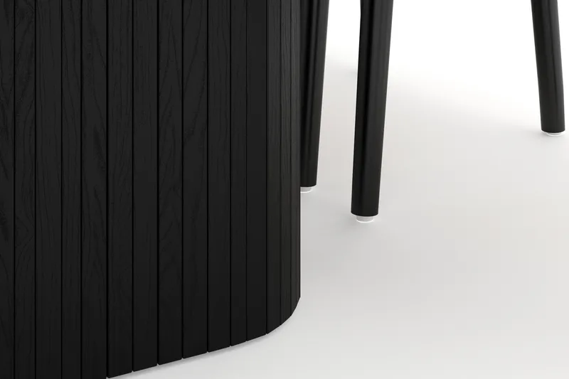 Kopparbo Matgrupp 240 cm med 8 Dastoori Matstol - Svart - Möbler - Bord & matgrupp - Matgrupp