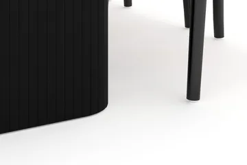 Kopparbo Matgrupp förlängningsbart 180-240 cm med 6 Dastoori Matstol - 2220067-6,2229285-1 - Svart - Möbler - Bord & matgrupp - Matgrupp