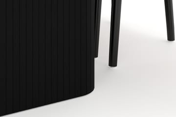 Kopparbo Matgrupp förlängningsbart 200-260 cm med 8 Dastoori Matstol - 2220067-8,2229312-1 - Svart - Möbler - Bord & matgrupp - Matgrupp