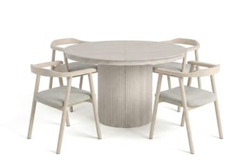 120-220 cm - Svartlaserad ek
