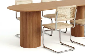 Kopparbo Matgrupp oval 180 cm Ek med 6 Build Matstolar - Ek - Möbler - Bord & matgrupp - Matgrupp