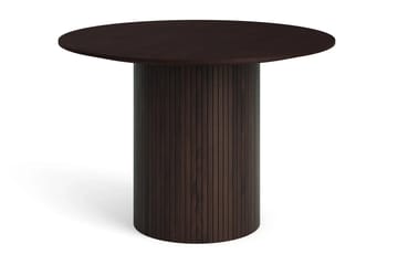 Kopparbo Matgrupp runt 110 cm med 4 Lucy Matstolar - Rökt ek - Möbler - Bord & matgrupp - Matgrupp