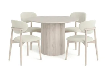 110 cm - Svartlaserad ek