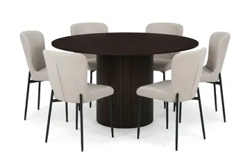 130 cm - Vitlaserad ek
