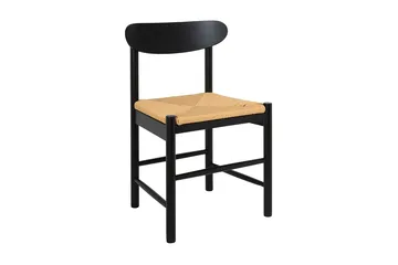 Kopparbo Matgrupp runt 180 cm Svart med 8 Malte Matstolar - Möbler - Bord & matgrupp - Matgrupp