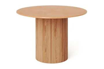 Kopparbo Runt Matbord 110 cm Fanér - Ek - Möbler - Bord & matgrupp - Matbord & köksbord