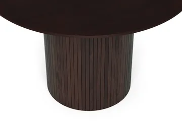 Kopparbo Runt Matbord 110 cm Fanér - Rökt ek - Möbler - Bord & matgrupp - Matbord & köksbord