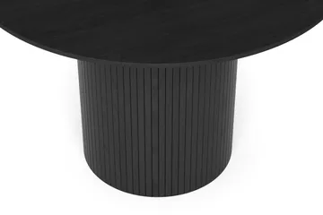 Kopparbo Runt Matbord 110 cm Fanér - Svart - Möbler - Bord & matgrupp - Matbord & köksbord