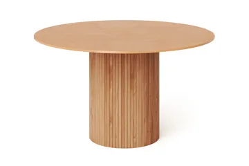 Kopparbo Runt Matbord 130 cm Fanér - Ek - Möbler - Bord & matgrupp - Matbord & köksbord