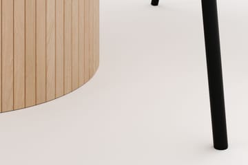 Kopparbo Runt Matbord 130 cm med 4 Berit Stolar - Beige - Möbler - Bord & matgrupp - Matgrupp