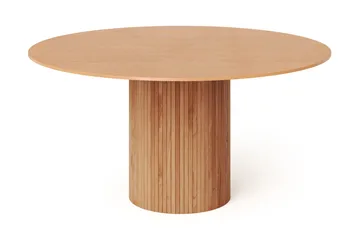 Kopparbo Runt Matbord 150 cm Fanér - Ek - Möbler - Bord & matgrupp - Matbord & köksbord