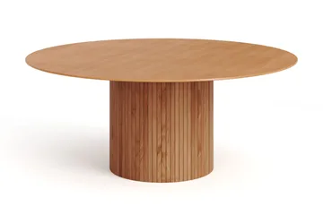Kopparbo Runt Matbord 180 cm Fanér