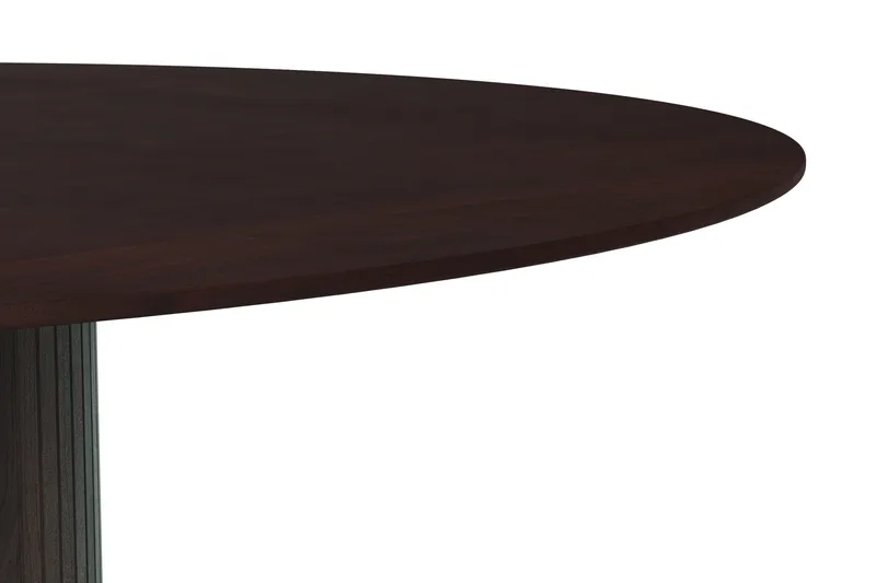 Kopparbo Runt Matbord 180 cm Fanér - Rökt ek - Möbler - Bord & matgrupp - Matbord & köksbord