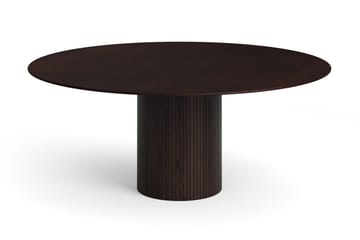 Kopparbo Runt Matbord 180 cm Fanér - Rökt ek - Möbler - Bord & matgrupp - Matbord & köksbord
