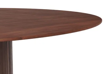 Kopparbo Runt Matbord 180 cm Fanér - Valnöt - Möbler - Bord & matgrupp - Matbord & köksbord