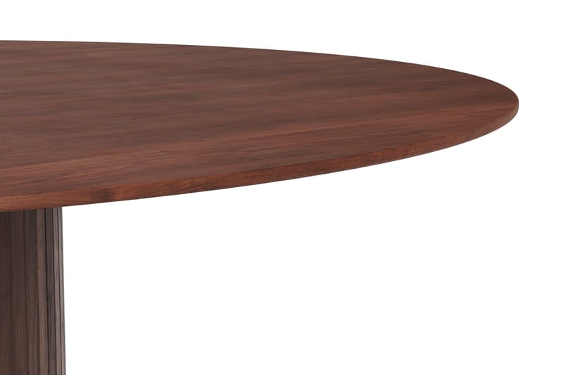 Kopparbo Runt Matbord 180 cm Fanér - Valnöt - Möbler - Bord & matgrupp - Matbord & köksbord