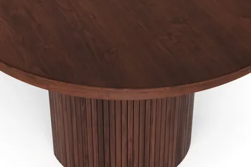 Kopparbo Runt Matbord förlängningsbart 120-220 cm Fanér - Valnöt - Möbler - Bord & matgrupp - Matbord & köksbord