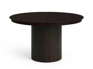 Kopparbo Runt Matbord förlängningsbart 140-240 cm Fanér - Rökt ek - Möbler - Bord & matgrupp - Matbord & köksbord