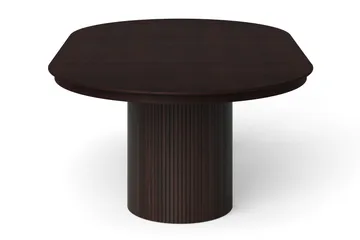 Kopparbo Runt Matbord förlängningsbart 140-240 cm Fanér - Rökt ek - Möbler - Bord & matgrupp - Matbord & köksbord