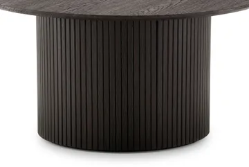 Kopparbo Soffbord Rund 85 cm med tunn bordsskiva - Rökt ek - Möbler - Bord & matgrupp - Soffbord