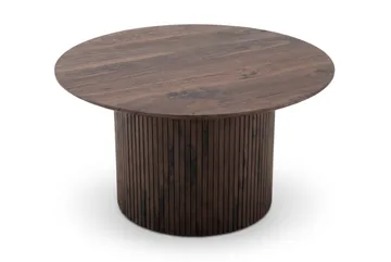 Kopparbo Soffbord Rund 85 cm med tunn bordsskiva - Valnöt - Möbler - Bord & matgrupp - Soffbord