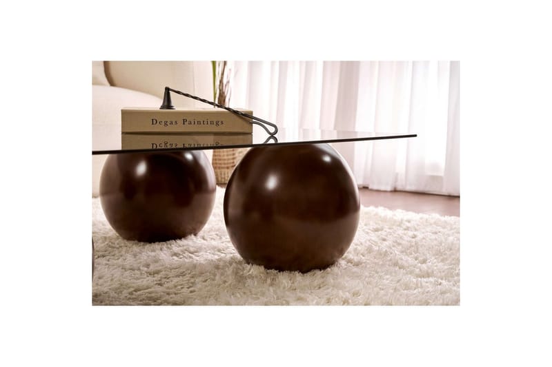 Koushik Soffbord 110 cm - Sand/Ljusgrå - Möbler - Bord & matgrupp - Soffbord