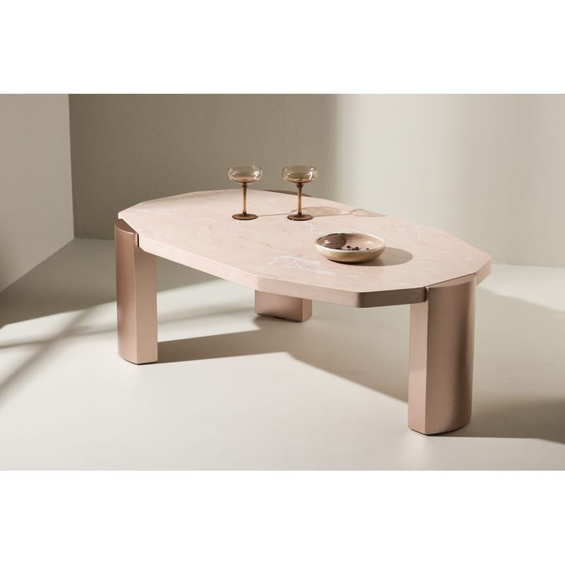 Kres Soffbord 125 cm - Rosa - Möbler - Bord & matgrupp - Soffbord