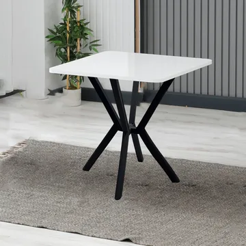 Krylor Matbord 70 cm Kvadratisk - Vit - Möbler - Bord & matgrupp - Matbord & köksbord