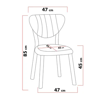 Krylor Matgrupp Bord 110 cm + 4 Stolar - Grön Och Valnöt - Möbler - Bord & matgrupp - Matgrupp