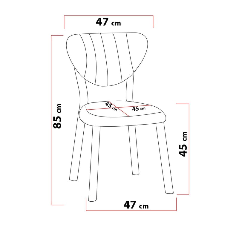 Krylor Matgrupp Bord 110 cm + 4 Stolar - Grön Och Valnöt - Möbler - Bord & matgrupp - Matgrupp