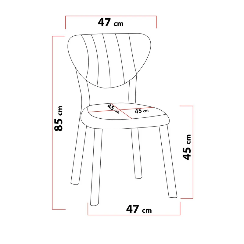 Krylor Matgrupp Bord 70 cm + 2 Stolar - Antracit/Svart - Möbler - Bord & matgrupp - Matgrupp