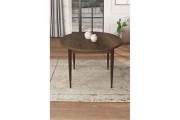 Kummer Matbord 90 cm Rund - Brun - Möbler - Bord & matgrupp - Matbord & köksbord